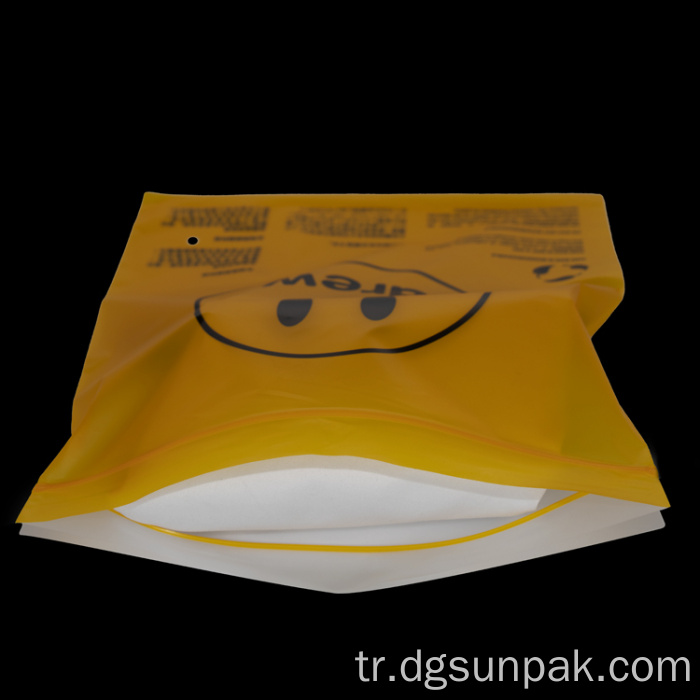 buzlu fermuarlı giysi çantası biyolojik olarak parçalanabilir plastik poşetler